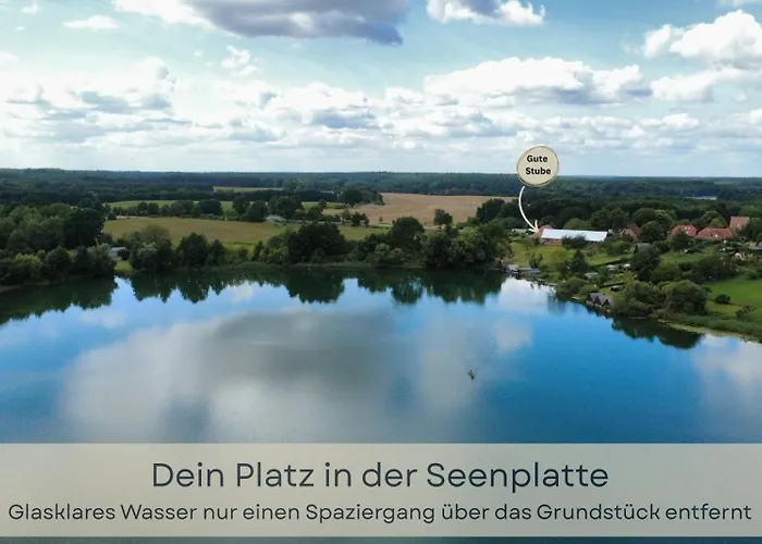 アパート Hufe 9 Gute Stube - Digital Detox Und Entschleunigen Oder Aktiv-urlaub In Der - Bauernhof Charme Trifft Modernes Design Wustrow